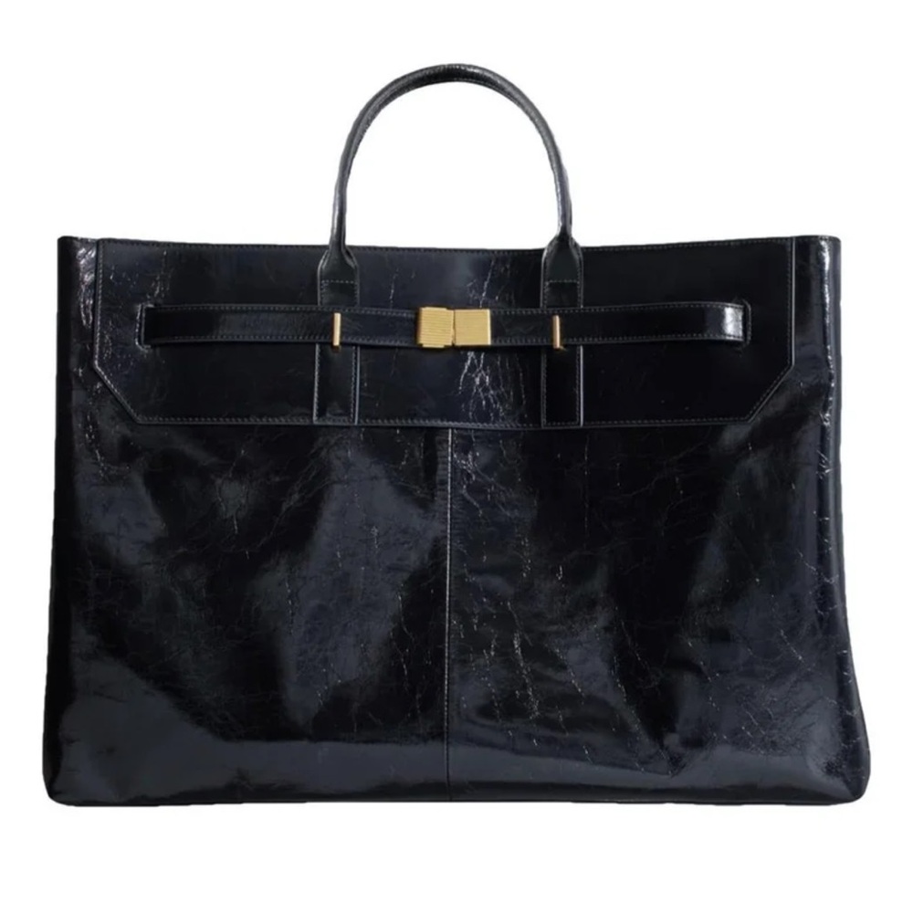 Amy Shehab Giant Leather Bag